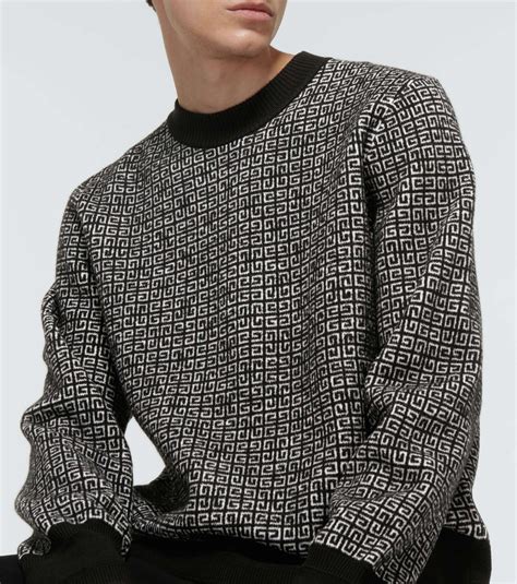 Sweater in 4G jacquard 